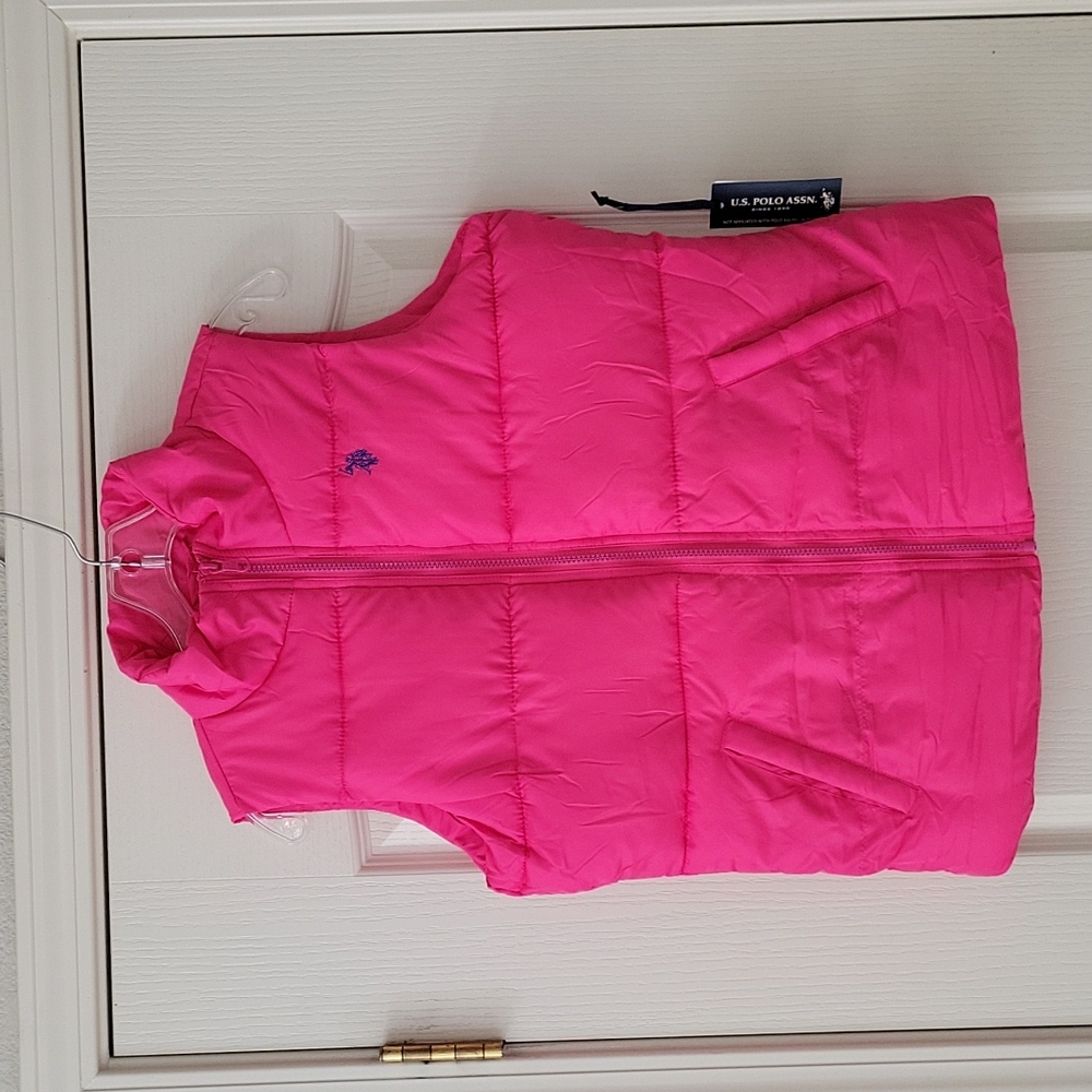 Beautiful Polo pink vest NWT!! SZ SM